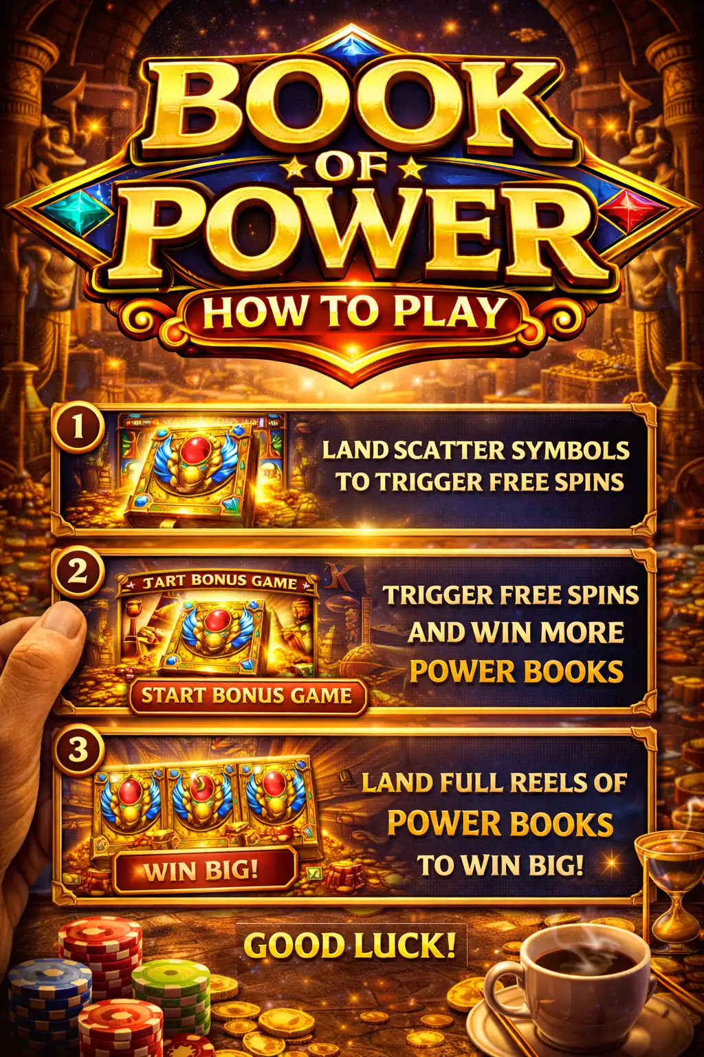 How to Play Book of Power
